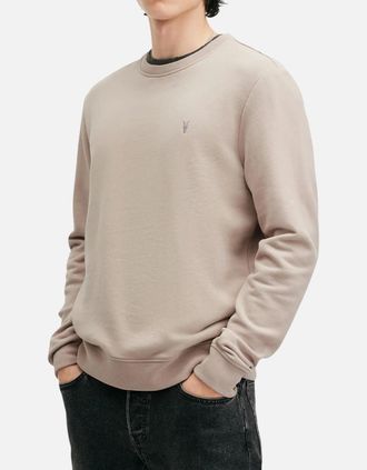 AllSaints Allsaints Mens ALL SAINTS Mens Sweatshirts Crew Neck Jumper - Cream - Size: 36