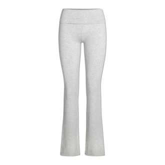 SKIMS Skims, Broeken, Dames, Grijs, 2Xl, Katoen, Cotton Jersey Foldover Pant