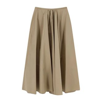 Aspesi Midi Skirts, female, Brown, Size: 3XS Midi Skirt