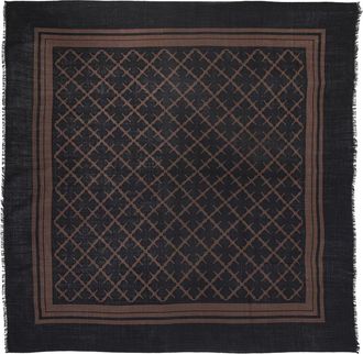 By Malene Birger Womens Cornelis Scarf - By Malene Birger Wool Brown Accessories