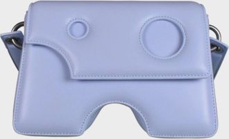 Off-white Womens Off White Burrow 22 Blue Shoulder Bag - Size: OS