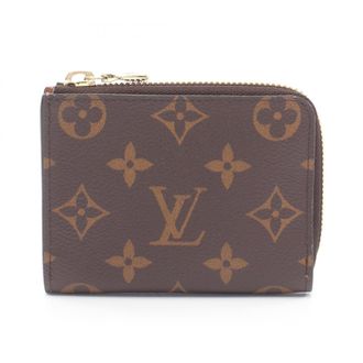 Louis Vuitton Brown Leather Pvc Coin Purse/Coin Case (Pre-Owned)