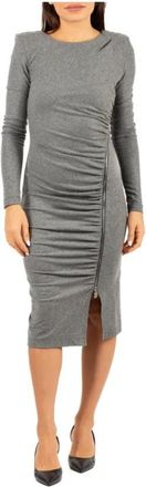 Pinko Abito - Dames - Casual kleedjes - Grijs - S - Kleedjes