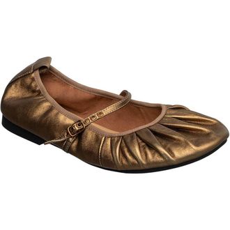 Antelope Mila Ballet Flat in Bronze at Nordstrom Rack, Size 9