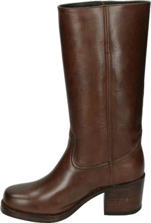 Sendra 18491 Toledo - Dames - Laarzen met Hak - Bruin - 41 EU - Leer - Schoenen