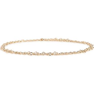 Favorite Daughter Ring Chain Belt in Polished Gold at Nordstrom, Size Small