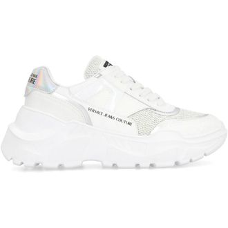 Versace Jeans Couture Sneakers, female, White, 6 UK, Speed Track Low-top Trainers