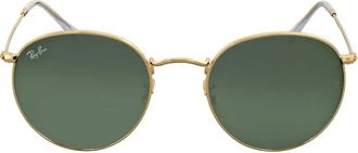 Ray-Ban Round Metal Green Classic Unisex Sunglasses RB3447 001 53