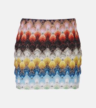 Missoni Lam&eacute; miniskirt