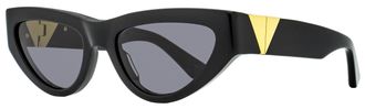 Bottega Veneta BV1176S Cat-Eye Sunglasses - Black