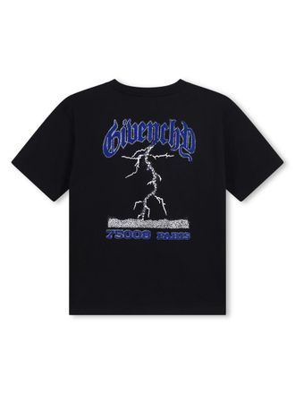 Givenchy Cotton Crew Neck T-Shirt - Black