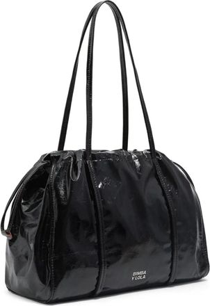 Bimba & Lola gathered shoulder bag - Black