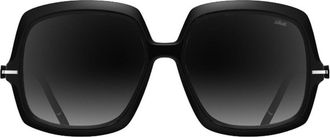 Silhouette Dora Two 3199/75 9000 Mens Sunglasses Black Size 56