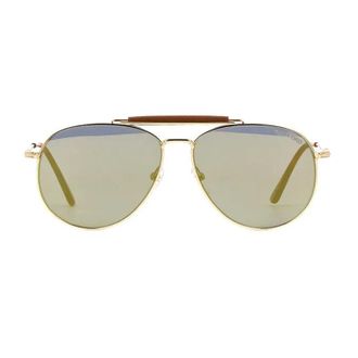 Tom Ford FT053628C Aviator Sunglasses - Gold