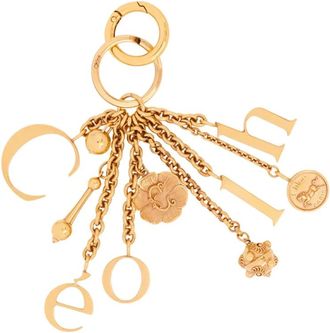Chlo&eacute; Accessoires, Dames, Geel, ONE Size, Symbols Logo Sleutelhanger
