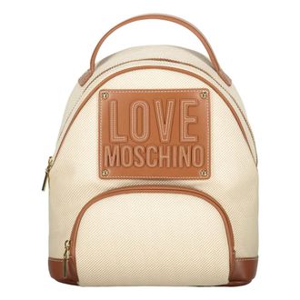 Love Moschino Backpacks, female, Beige, Size: ONE SIZE Modern Backpack