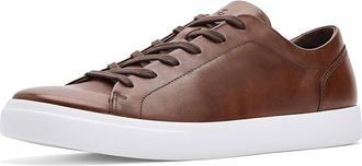 Ecco Soft 10 Classic Lace-Up Sneakers Mens Shoes Cognac : EU 47 (US Mens 13-13.5) D - Medium, Leather/Suede