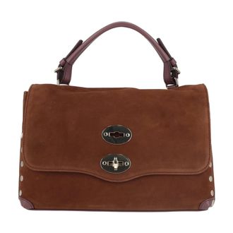 Zanellato Postina S - Dames - Tassen - Bruin - Maat: ONE Size Zijde