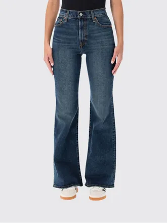 Levi's Jeans Ribcage flared a vita alta in denim stretch