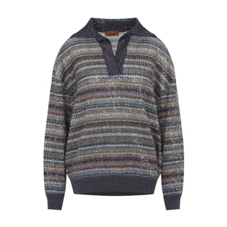 Missoni Polo in Maglia Caperdoni - - Tops - Donna - Multicolore - S