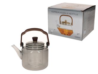 OEM Hervidor De Vidrio Con Colador De Vidrio