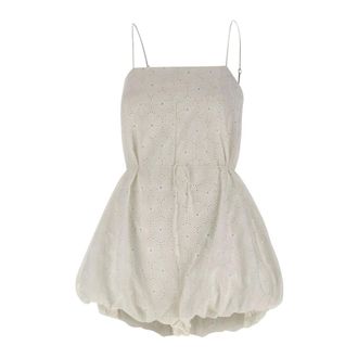 Faithfull The Brand Rosella Playsuit - female - Faithfull the brand - Playsuits - White - M - Jumpsuits & Playsuits