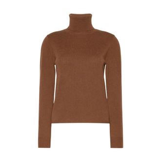 Max Mara Coltrui - Dames - Coltruien - Bruin - S - Wol - Truien & Vesten
