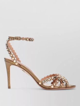 Aquazzura stylish open toe sandals with ankle strap