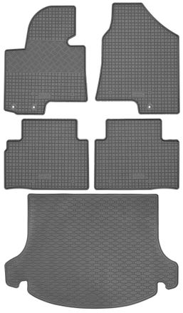 OEM Juego De Alfombrillas De Goma Para Coche Y Alfombrilla Para Maletero Para Kia Sportage Suv (agosto De 2010 - Diciembre De 2015)