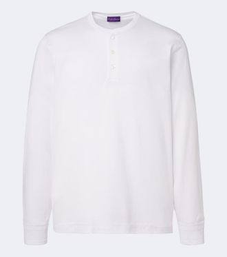 Ralph Lauren Purple Label Camiseta de jersey de algod&oacute;n