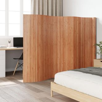 vidaXL Biombo Divisor De Bamb&uacute; Color Natural 165x600 Cm Vidaxl
