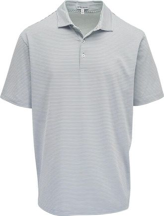 Peter Millar Polo Calvert Crown a righe - Blu