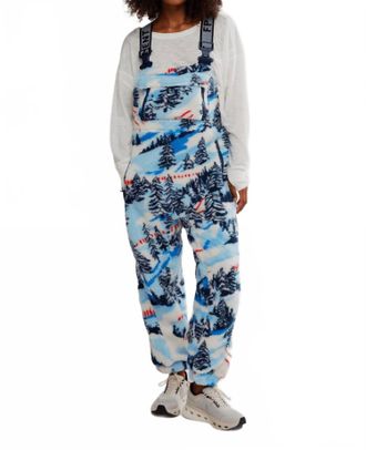 Free People Hit The Slopes Salopette Overall In Blue