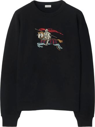 Burberry Felpa girocollo Equestrian Knight - Nero