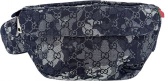 Gucci Navy Denim Fanny Pack (Pre-Owned)