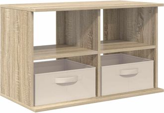 vidaXL Vidaxl Soporte Para Tv Con Caj&oacute;n Roble Sonoma 79 X 40 X 48 Cm