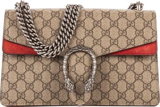 Gucci Pre-owned Womens Dionysus Small Shoulder Bag - Beige - One Size