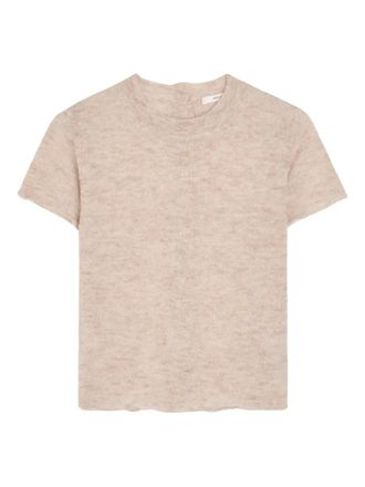 Haikure short-sleeve crew-neck T-shirt - Toni neutri