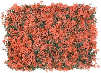 vidaXL Valla De Hojas De Arce Artificial 6 Uds Rojo Claro 40x60 Cm Vidaxl