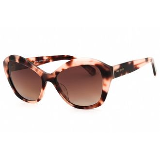 Kate Spade New York Ladies Beige Cat Eye Sunglasses AGLAIAS