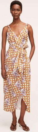 Rebecca Taylor Gingham Daisy Whisper Dress