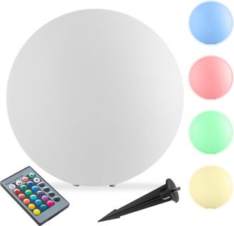 TecTake Luce a sfera Luminous Globe, led, con telecomando - Lampada a led, illuminazione da esterno, luce da esterno - s (ø 30 x 30 cm)