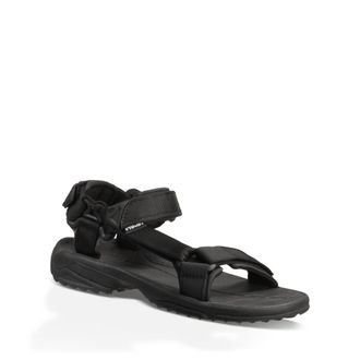 Teva Mens Terra FI Lite Sandal Black Textile - Size UK 10