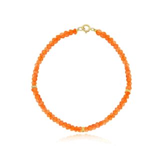 The Lovery Carnelian Bead Bracelet