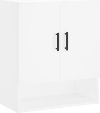 vidaXL Armario de pared madera de ingeniería blanco 60x31x70 cm Vidaxl