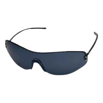 Louis Vuitton Vintage, unisex, Blauw, ONE Size, Pre-owned Americas Cup 2000 Zonnebril