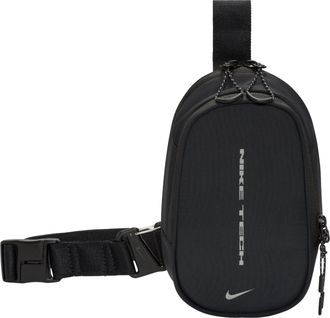 Nike Commute 1L Tech Crossbody Bag Black Black Reflect Silver IU1421-010