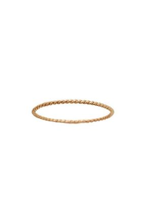 Made by Mary Twisted Stacking Ring in Gold Filled at Nordstrom, Size 7