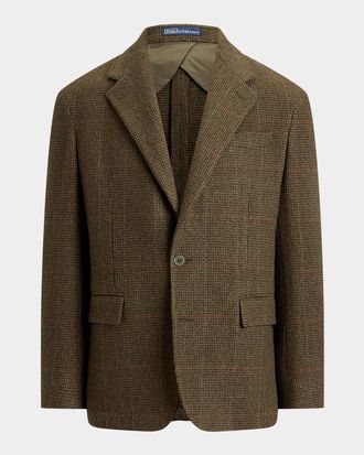 Polo Ralph Lauren Men & apos;s Heyworth Tick-Weave Wool Tweed Jacket