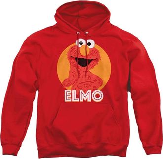Gildan Sesame Street Elmo Scribble Adult Pull Over Hoodie